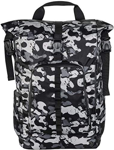 Hama Laptoprucksack Roll-Top, jusq. 40 cm (15,6 Zoll), Grau