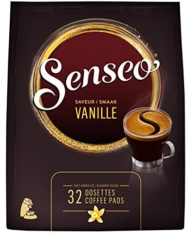 Senseo Café Saveur Vanille - 160 Dosettes Souples - Lot de 5 x 32 dosettes