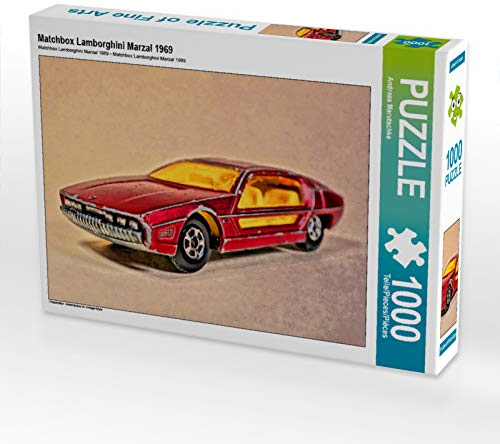 CALVENDO Puzzle Matchbox Lamborghini Marzal 1969 1000 Teile Puzzle quer | 1000 Teile Lege-Größe 64 x 48 cm Foto-Puzzle für glückliche Stunden