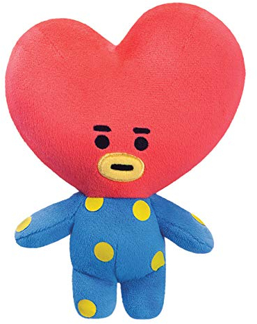 Aurora 61327 TATA BT21 BTS Plüschtier, Blau und Rot
