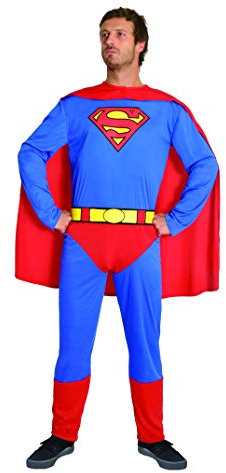 Superman costume disguise adult official DC Comics (Size XL)