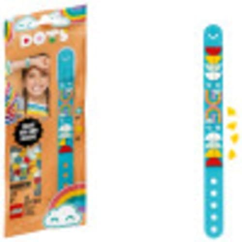 LEGO DOTS Rainbow Bracelet 41900 DIY Craft Bracelet Making Kit; A Fun Craft kit for Kids who Like Making Creative Jewelry, That Also Makes a Cool Holiday or Birthday Gift Toy, New 2020 (33 Pieces)