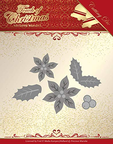 Precious Marieke Marieke Stanzschablonen, Weihnachtsstern, Touch of Christmas