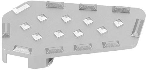 Extensor de pedal de freno para motocicleta, aluminio trasero, palanca de freno, extensión de pedal, almohadilla extensora de ampliación, aleación de aluminio CNC, apto para S1000XR 2015-2018(Titanio)