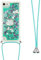 Handykette Handyhülle für iPod Touch 5/6 / 7 Hülle,Glitzer Quicksand kreatives Fließende Flüssigkeit schwimmt Silikon Case mit Umhängeband Handykordel Band Kette für iPod Touch 5,YB GS Monster