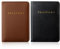 2 Stücke Braut Reisepasshüllen Halter Reise Brieftasche Reisepasshülle (Braun und Schwarz)