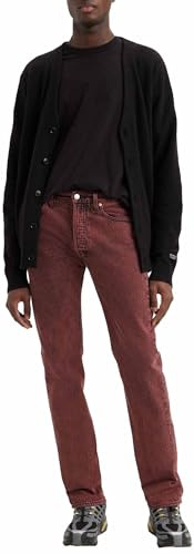 Levi's Hombre 501 Original Fit Vaqueros, Decadent Chocolate Od, 32W / 34L