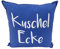 CB Home & Style Outdoor Garten Kissen Wasserabweisend Wasserfest 45 x 45 cm mit Füllung (Kuscheleckeblau)