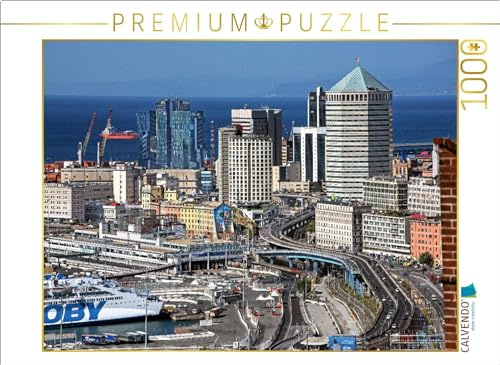 CALVENDO Puzzle EIN Motiv aus dem Kalender Die Zeitlose Schönheit von Genua | 1000 Teile Lege-Größe 64 x 48 cm Foto-Puzzle für glückliche Stunden