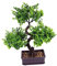 VINTORKY Plante Artificielle Bonsai Décorative Pot Fausse Plante Verte pour Maison Et Bureau Décoration Intérieure Et Extérieure Entretien Facile
