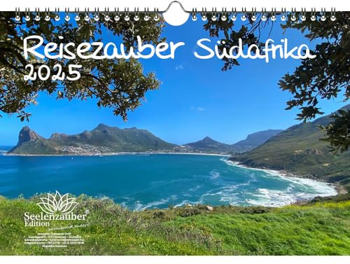 Reisezauber Südafrika DIN A4 Kalender für 2025 Afrika Landschaft und Tiere - Seelenzauber