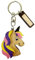 BOULI Porte clés en Bois Licorne, personalisable