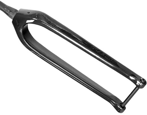 QAINKUN Bike Forks MTB Carbon Fork 29 110x15mm Mountain Bike Carbon Rigid Fork MTB 29 Frame Tapered Tube Inner Cable Bicycl Front Fork Parts Mtb Forks(Glossy Carbo Fork 29)