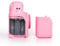 Camera Battery Door Cover Replacement For Instax Mini Se Battery Side Cover Battery Door Cover Battery Back Shell Lid Repair Part Protective Lid Battery Compartment Accessories (Pink)