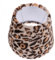 MOLUCKFU Plüsch Lampenschirm Tischlampen Lampenschirme Mit Leopardenmuster Lampen Wohnzimmer Fell Pendelbeleuchtung Schattierungen Lampenschirm Aus Rattan Kerzenwärmerlampe Led Cool Zubehör