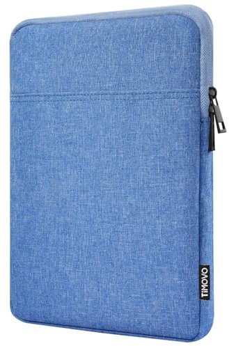TiMOVO 9-11 Tablet Sleeve Bag for iPad 11-inch A16 2025, iPad 10.9/10.2, Galaxy Tab A9 Plus 11, Protective Bag Fit Smart Keyboard, Sky Blue