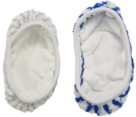 Lot de 6 lingettes de rechange en microfibre, compatibles avec Rowenta Clean&Steam, accessoire de nettoyage ZR005801, lavables et réutilisables