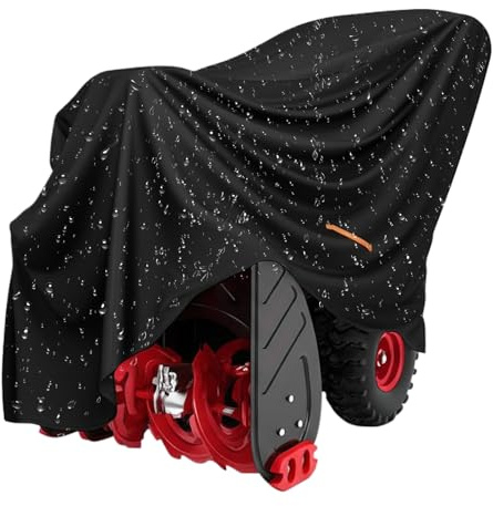 CGACCSD Schneefräse Abdeckplane Robust,UV-Schutz Staubdicht Stabil,Außen Schneeschaufler Schutzhauben - Für Winter Auffahrt Garten Hof Haus Garage Saisonal Innenhof Bauernhof