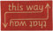 Now Designs Fußmatte This Way