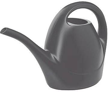 Emsa 508665 Gießkanne, Klassisches Design, Volumen 3 Liter, Kunststoff, Granit, Oase