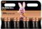 Duracell Plus, lot de 8 piles alcalines Type AA 1,5 Volts LR6 MN1500