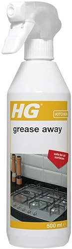 HG 2 X Grease Away Is a Remover Kitchen Cleaning Product Which Works on All Surfaces, 500 Ml