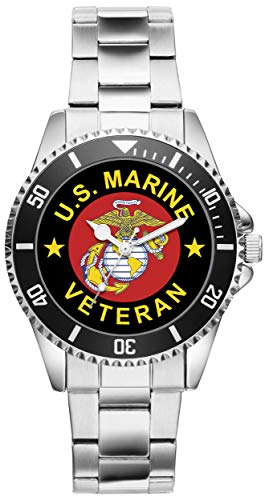 KIESENBERG - Geschenk US Marine Veteran Military Soldat Artikel Uhr 6505