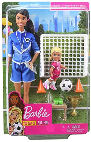 Barbie GJM71 Soccer Coach Dolls