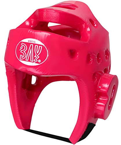 Bay KLS PINK ROSA Kopfschutz Kopfschützer Headguard Kampfsport, Kickboxen, Taekwondo, Taek Kwon Do, TKD, (M)