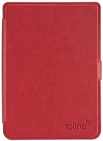 Tolino Page 2 Slimfit Tasche rot - Elektronikgertehlle - Schutz fr Tablets, Transport von Tablets - Tte - Unisex - Rot - Einfarbig