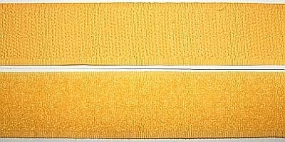 Jajasio Klettband selbstklebend Extra Stark, 20 mm, gelb #05 3 Meter, selbstklebendes Klettband