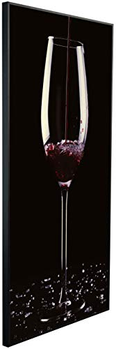 Ecowelle Infrarotheizung mit Bild | 1200 Watt | 60x120 cm | Infrarot Heizung| | Made in Germany| c 109 Wein