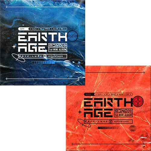 MCND [EARTH AGE] 1st Mini Album RANDOM VER. 1ea CD+80p Photo Book+1ea ID Card +1ea Book Mark+1ea Sticker+1ea Photo Card+TRACKING CODE K-POP SEALED