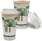 DISPOSABLE GREEN NextGen Single Wall Cups with Lids, Paper Cups with Aqueous Lining, Takeaway Cups for Cold & Hot Drinks, Leak Proof Coffee Cups, 16 oz, 100 Pack