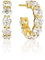 Sif Jakobs Jewellery Damen-Creolen 925er Silber Zirkonia One Size Gold 32019262