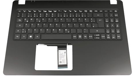 acer Aspire 3 (A315-42G) - Tastiera originale con custodia, colore: Nero/Nero