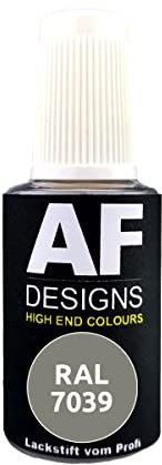 Alex Flittner Designs Lackstift RAL 7039 QUARZGRAU matt 20ml Reparaturstift Acryl Retuschierlack Reparaturlack Holz Metall Möbel Bad