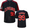YIMCANLI Herren Ricky Vaughn Movie Jersey #99 Stitched 90s Hip Hop Baseball Trikots Shirts Weiß Marineblau Grau, Marineblau, XL