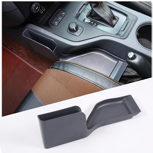 DIYUCAR Auto-Mittelkonsole Handbremse Telefon Karte Aufbewahrungsbox Gangschaltung Tablett Organizer für Ford Ranger 2015–2021 Autozubehör