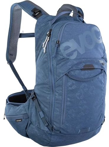 EVOC Sac Trail Pro 16 Bleu Denim S/M Fahrradtasche