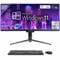 SIMPLETEK – All in One 30 2K UltraWide i3 Windows 11 Pro | 4GB RAM 120GB SSD | Wifi 6 + Bluetooth 5.2 and Webcam | With Swivel & Tilt Base