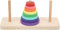 Montessori Spielzeug 1 2 3 Jahre, stapelbar Montessori Tower of Hanoi, Pädagogisches Spielzeug, Geschenk für Kleinkinder und Babys.