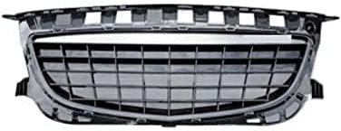 YuZong Rejilla del radiador para Opel Insignia GS 2014 2015 2016,Rejillas del radiador del Parachoques Delantero Accesorios carrocería,B-Silver