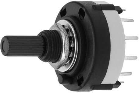 Onpira® Drehschalter, Stufenschalter, 4 Schaltstufen zur Auswahl 1x12 / 2x6 / 3x4 / 4x3 (4x3)