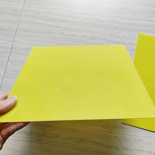 LXYTT Epoxidharzplatte, 1 Stück 3240 Epoxidharz-Isolierplatte G10 FR4 Glasfaser Bakelit Elektrische Lithiumbatterieverarbeitung Gravieren Schneiden(235MM x 235MM,1.5mm)
