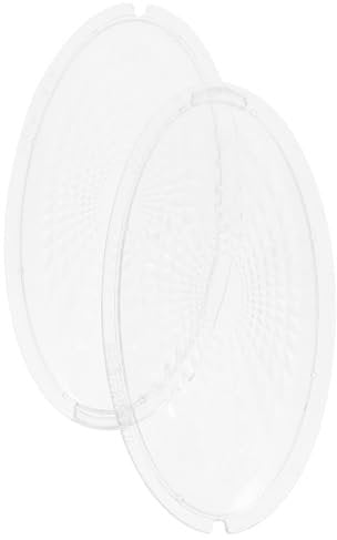 DOITOOL 1 Par Lámpara De Pantalla Antigua Pantallas De Lámpara De Campana Extractora Cubierta De Luz De Campana Extractora Balay Accesorio De Cocina Abs Transparent