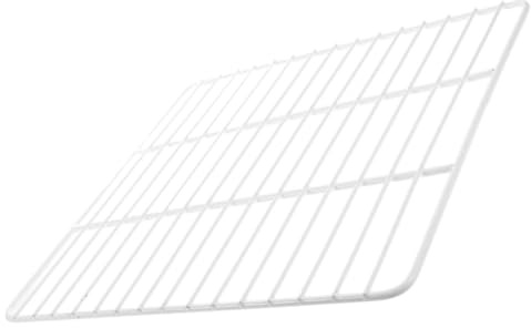 Veemoon Kühlschrank Organizer Trenner aus Weißem Metall mit Gitterrost Design zur Flexiblen Organisation und Verbessertem Luftstrom für Gefrierschrank und Kühlschrank