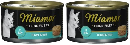 Miamor Feine Filets Thun & Reis 24x100g (Packung mit 2)