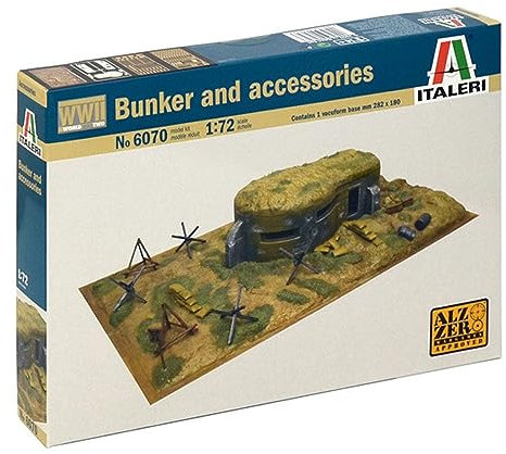 Italeri - I6070 - Maquette - Figurine - Bunker et Accessoires - Echelle 1:72