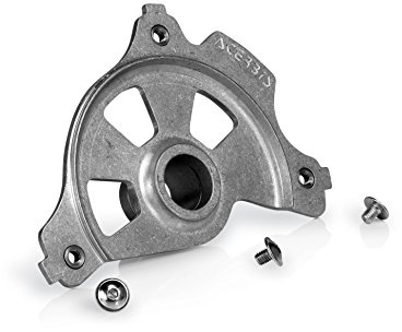 Acerbis X-Brake/Spider Evolution Disc Cover Mounting Kit Silver Compatible with Yamaha YZ125/250 2004-2026/YZ250F/450F 2004-2013/YZ250X 2016-2026/YZ125X 2020-2026 - 2043190059